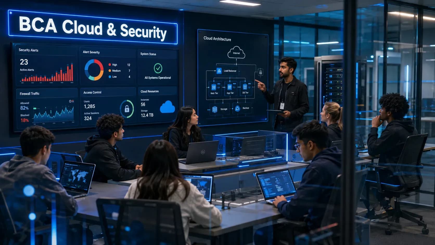 BCA with Specialization in Cloud and Security