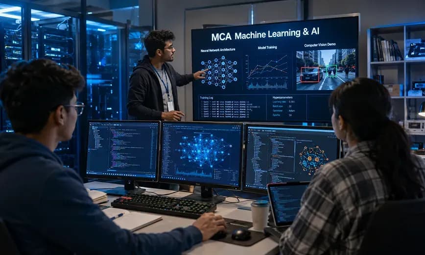 MCA with Specialization in Machine Learning & Artificial Intelligence