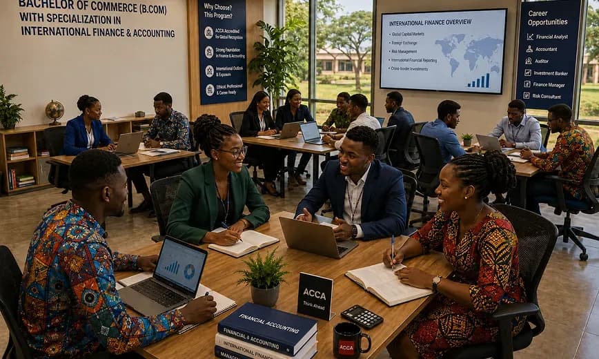 B.Com with Specialization in International Finance & Accounting