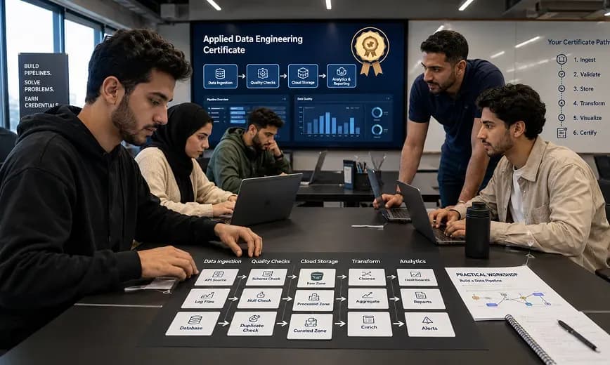 BCA with Professional Certificate in Applied Data Engineering