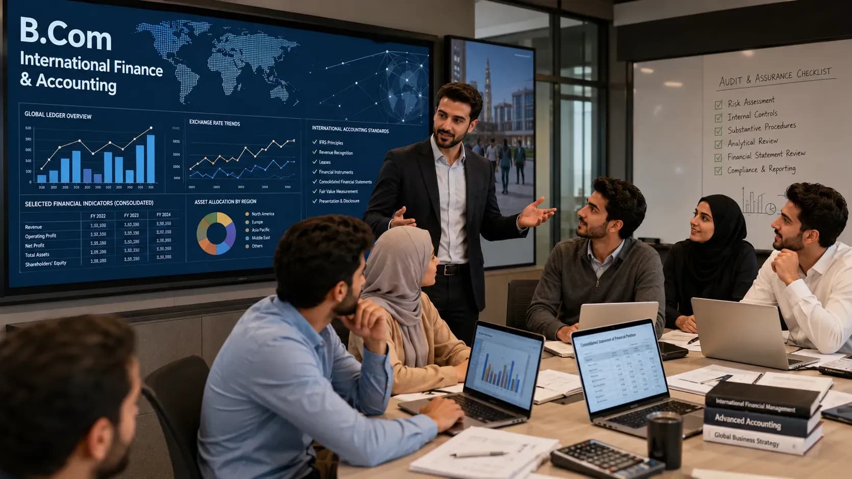 B.Com with Specialization in International Finance & Accounting