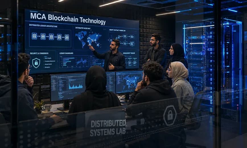 MCA with Specialization in Blockchain Technology and Management