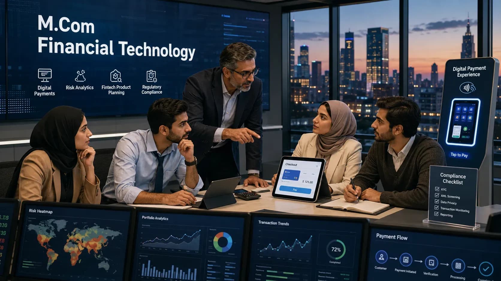 M.Com with Specialization in Financial Technology